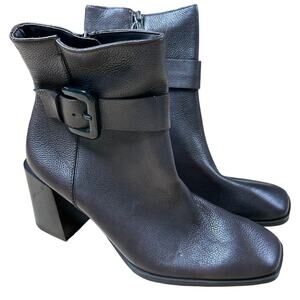 Paul Green NWT Nirvana Pebble Leather Bootie Brown Leather Size 8 (US 10.5)